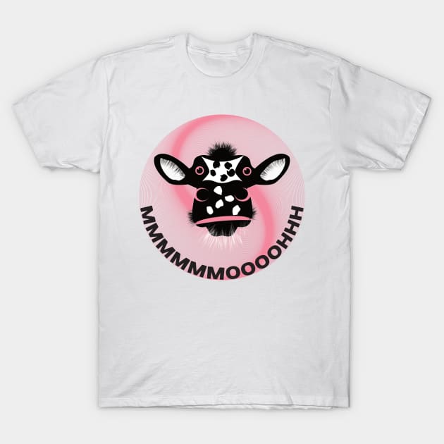 Screaming cow T-Shirt by Stecra